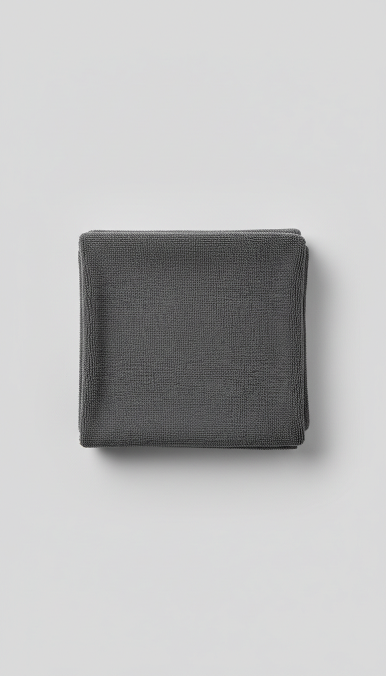 Microfiber detailing cloth with ultra-soft weave